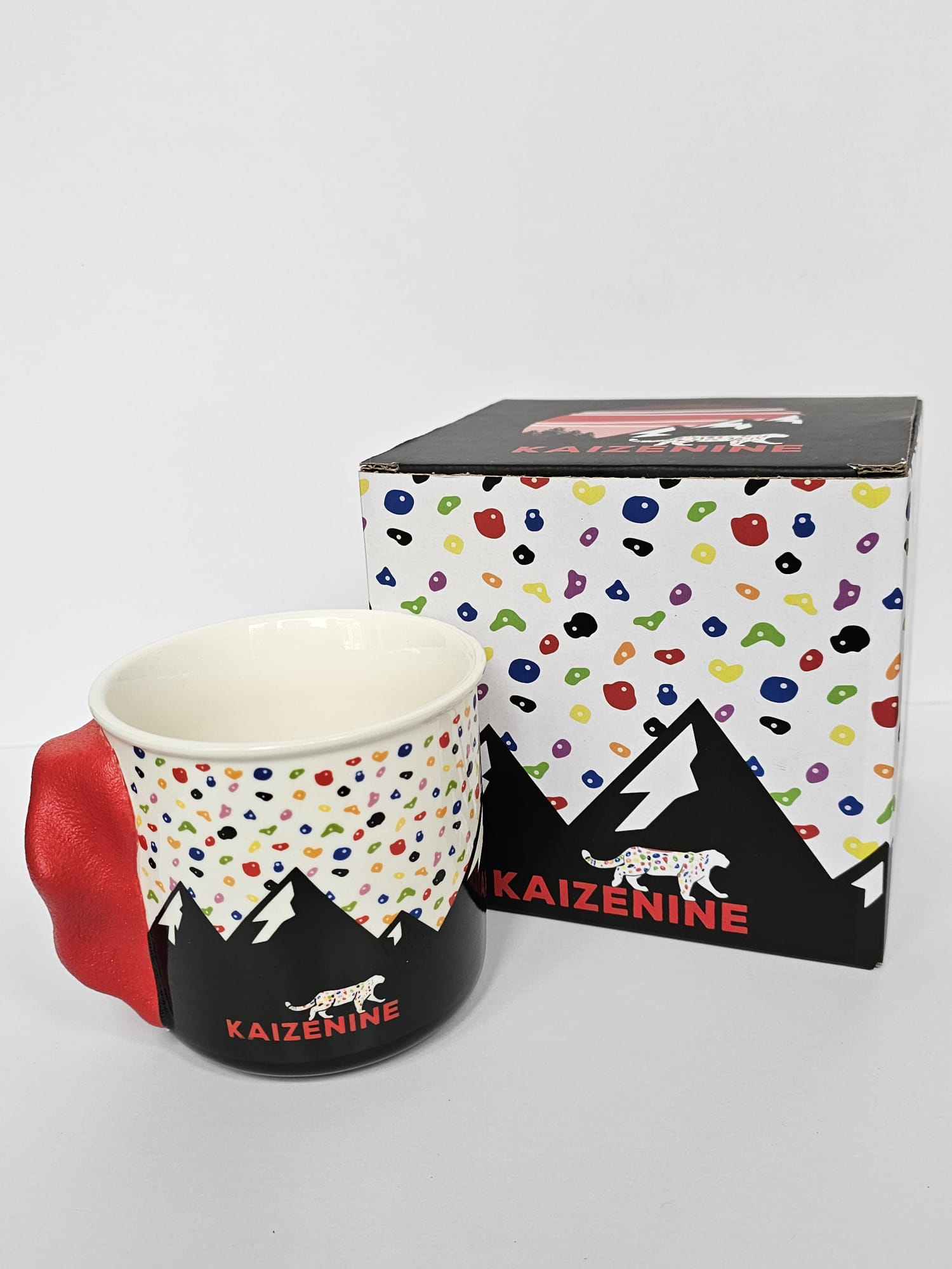 Colorful Climbing Mug, Rock Climber Gifts